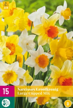 Bloembollen|Ecocheques|ohgreen 15 narcissus grootkronig mix
