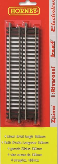 Lemax Kerstdorpen|ohgreen 4 rechte rails 168mm