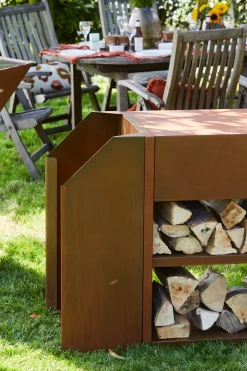 Bbq|ohgreen Adapter voor Nestor corten staal