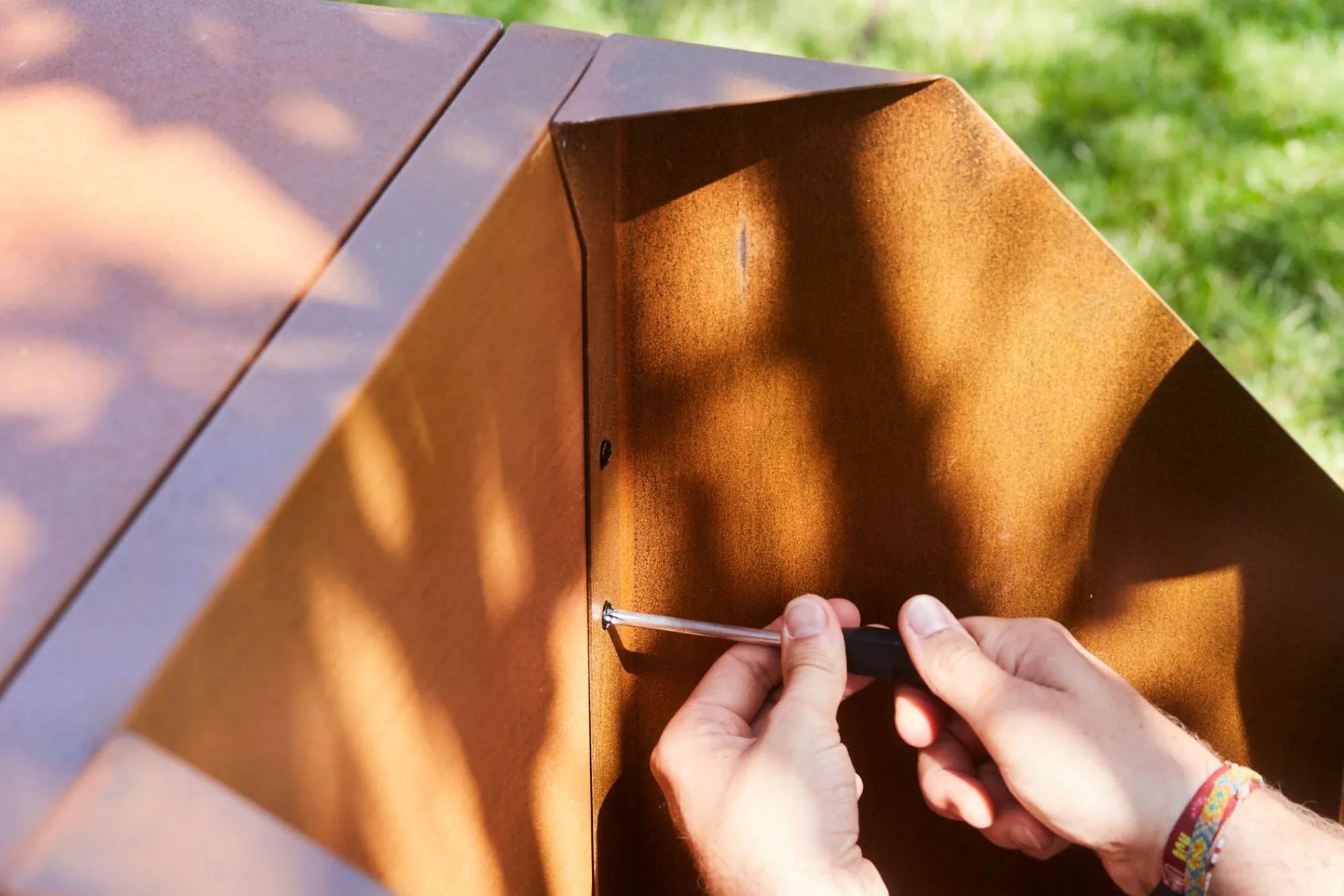 Bbq|ohgreen Adapter voor Nestor corten staal