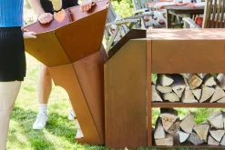 Bbq|ohgreen Adapter voor Nestor corten staal