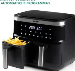 Keukentoestellen|ohgreen Airfryer double fry zone 2x4l
