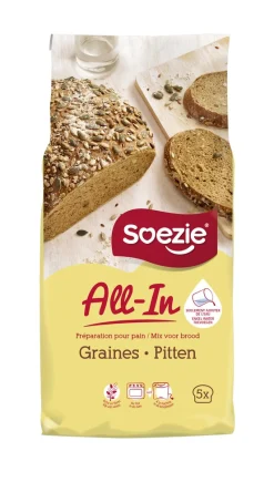 Voeding|ohgreen All-in-mix voor brood met pitten