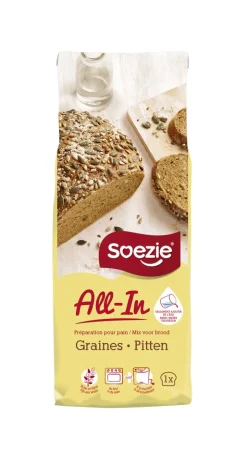 Voeding|ohgreen All-in-mix voor brood met pitten