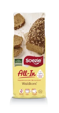 Voeding|ohgreen All-in-mix voor Waldkorn® Authentic bruin meergranenbrood