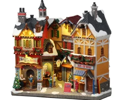 Lemax Kerstdorpen|ohgreen Alpine winter shops, b/o (4,5v)