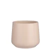 Potten En Vazen|ohgreen Amber pot rond licht roze mat - h18xd21cm