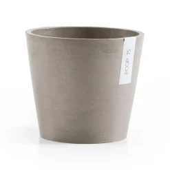 Kunststof|Ecocheques|ohgreen Amsterdam 20cm taupe met waterreservoir