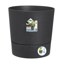 Kunststof|Ecocheques|ohgreen AQUA CARE ROND 43CM HOUTSKOOLGRIJS