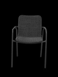 Tuinmeubelen|ohgreen Armstoel Aruba antracite