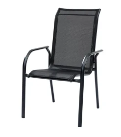 Tuinmeubelen|ohgreen Armstoel Blacksun aluminium en textileen