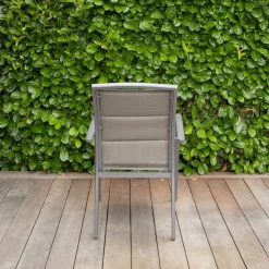 Tuinmeubelen|ohgreen Armstoel Modulo grijs antraciet