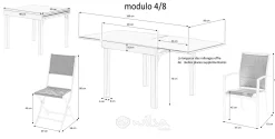 Tuinmeubelen|ohgreen Armstoel Modulo grijs antraciet