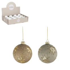 Kerstballen|Thema Luxury|ohgreen Bal glas d8cm