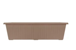 Kunststof|Ecocheques|ohgreen Balkonbak Super 80 cm Taupe