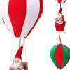 Kerstdecoratie|ohgreen Ballon met kerstman