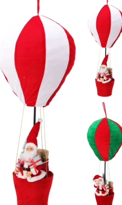 Kerstdecoratie|ohgreen Ballon met kerstman