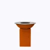 Bbq|ohgreen Barbecue Cortenstaal d88cm met vierkante gesloten voet