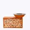 Bbq|ohgreen Barbecue Island d88cm met grote houtopslag