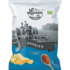 Voeding|ohgreen Belgische chips paprika 125g
