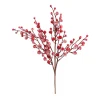 Kerstdecoratie|ohgreen Bessen pick 43cm rood