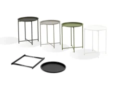 Tuinmeubelen|ohgreen Bijzettafel Nora wit