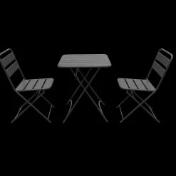Tuinmeubelen|ohgreen Bistrostoel Jane zwart