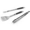 Accessoires En Onderhoud|ohgreen Black Pepper Set van spatel, vork en tang rvs zwart 43cm