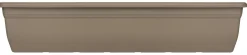 Kunststof|Ecocheques|ohgreen Bloembak relax 80cm taupe