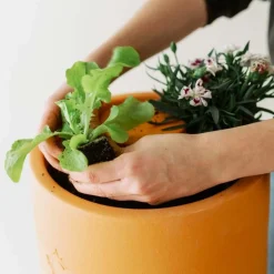 Compostvat|Ecocheques|ohgreen Bloemen composter 2 lagen