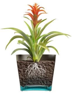 Kunststof|Ecocheques|ohgreen Bloempot Orione 24cm wolkwit