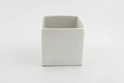 Potten En Vazen|ohgreen BLOEMPOT VIERKANT BASIC MINI Ø 11CM MAT WIT