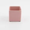Potten En Vazen|ohgreen BLOEMPOT VIERKANT BASIC MINI Ø 7CM MAT ROZE