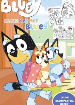 Boeken|ohgreen Bluey - kleur mee met bluey
