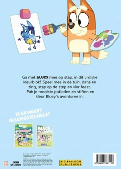 Boeken|ohgreen Bluey - kleur mee met bluey