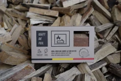 Brandstof En Aanmaak|Ecocheques|ohgreen Box houtstammen WDF