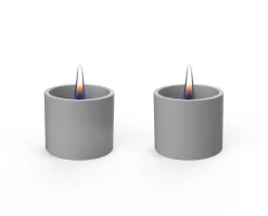 Lantaarns Olielampen En Fakkels|ohgreen Breeze 8 keramiek - set van 2 kaarsen