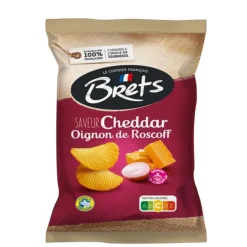 Voeding|ohgreen Brets chips met cheddar kaas & roscoff uien smaak