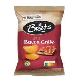 Voeding|ohgreen Brets chips met gegrilde bacon smaak