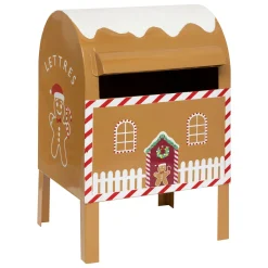 Thema Holiday|Kerstdecoratie|ohgreen Brievenbus gingerbread h34cm