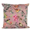 Accessoires En Onderhoud|ohgreen Buitenkussen vogels oud roze 45x45cm