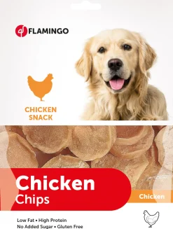 Hond Voeding|Werelddierendag|ohgreen Chick'n snack chips 400 gr.