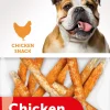 Hond Voeding|Werelddierendag|ohgreen Chick'n snack munchy milk stick 80gr