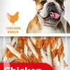 Hond Voeding|ohgreen Chick'n snack wrapped sticks 65g