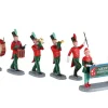 Lemax Kerstdorpen|ohgreen Christmas on parade, set of 6