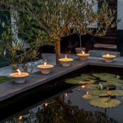 Geuren|ohgreen Citronellakaars in witte schaal - Lemon Breeze