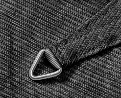Schaduwdoeken|ohgreen Coolfit schaduwdoek driehoek, 360x360x360cm, antraciet