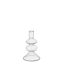 Sfeermakers|ohgreen Costa kandelaar glas - h14,5xd9cm