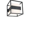 Verlichting|Ecocheques|ohgreen Cruz wandlamp donkergrijs led 12.5w