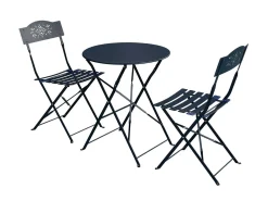 Tuinmeubelen|ohgreen Cuzco balkonset antraciet